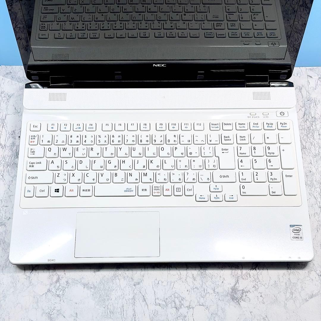 Windows11✨オフィス✨カメラ✨ブルーレイ✨NECLAVIEノートパソコン