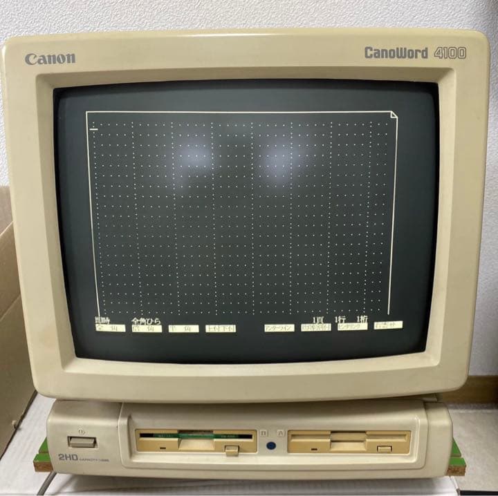 Canon Canoword キャノワード 4100 動作品　プリンターなし