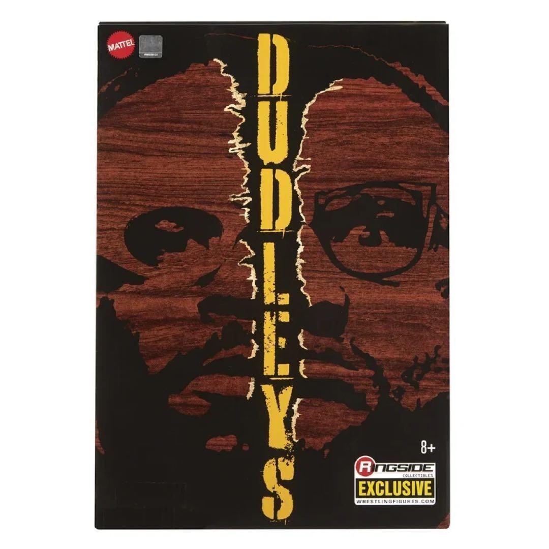 【新品未使用】WWE 公式 ダッドリーズ ベルト付 フィギュア マテル 海外限定