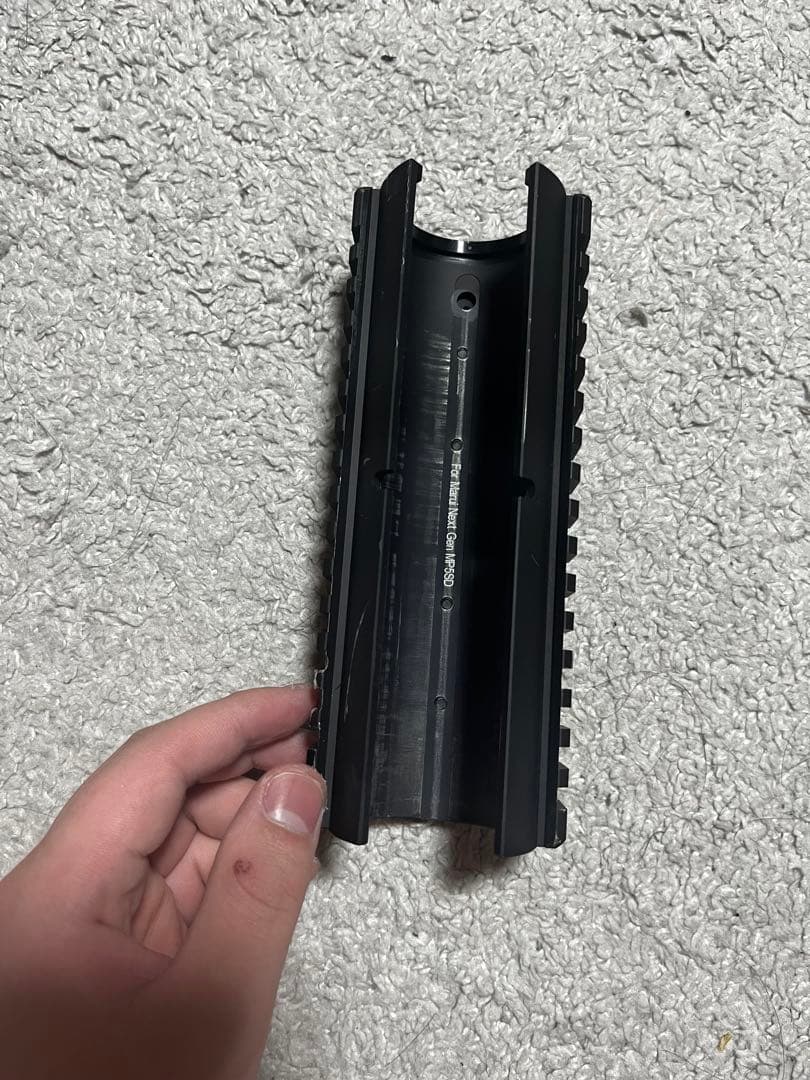 Wii tech製 東京マルイ 次世代 MP5SD6用　レイルハンドガード