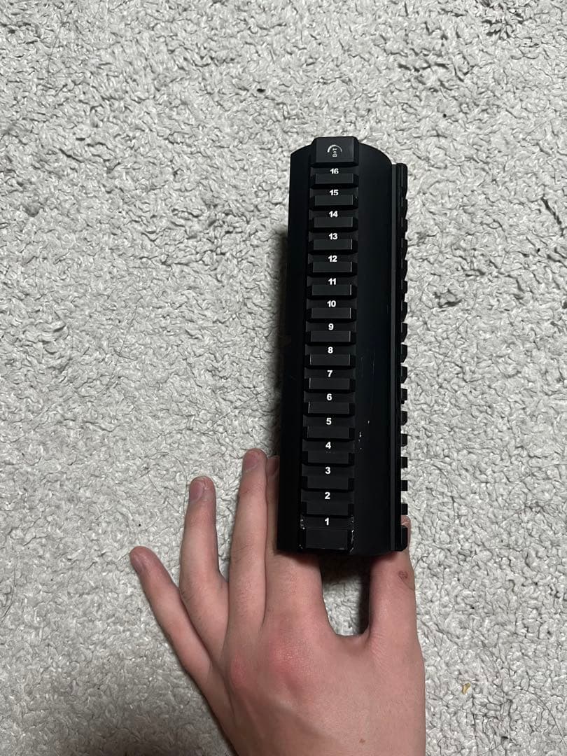 Wii tech製 東京マルイ 次世代 MP5SD6用　レイルハンドガード