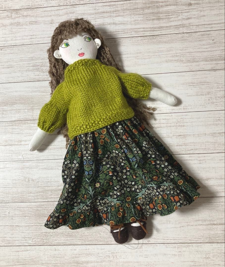 ハンドメイド着せ替え人形　ケープさん