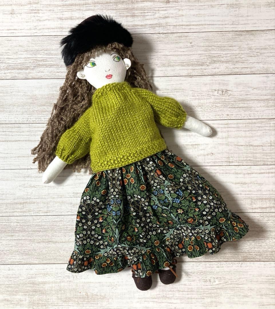 ハンドメイド着せ替え人形　ケープさん