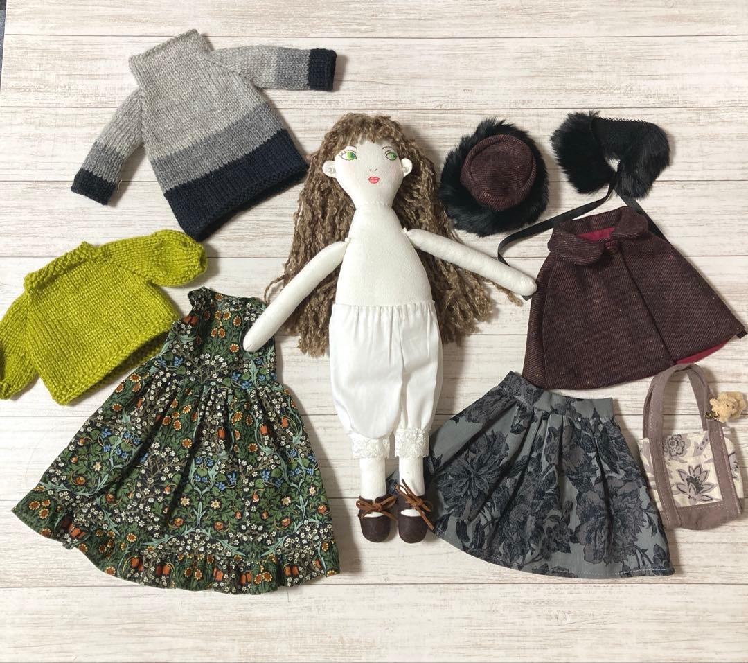ハンドメイド着せ替え人形　ケープさん
