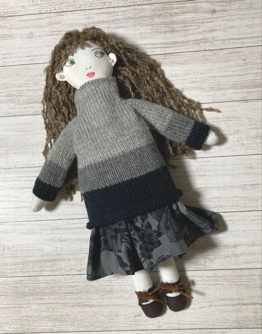 ハンドメイド着せ替え人形　ケープさん