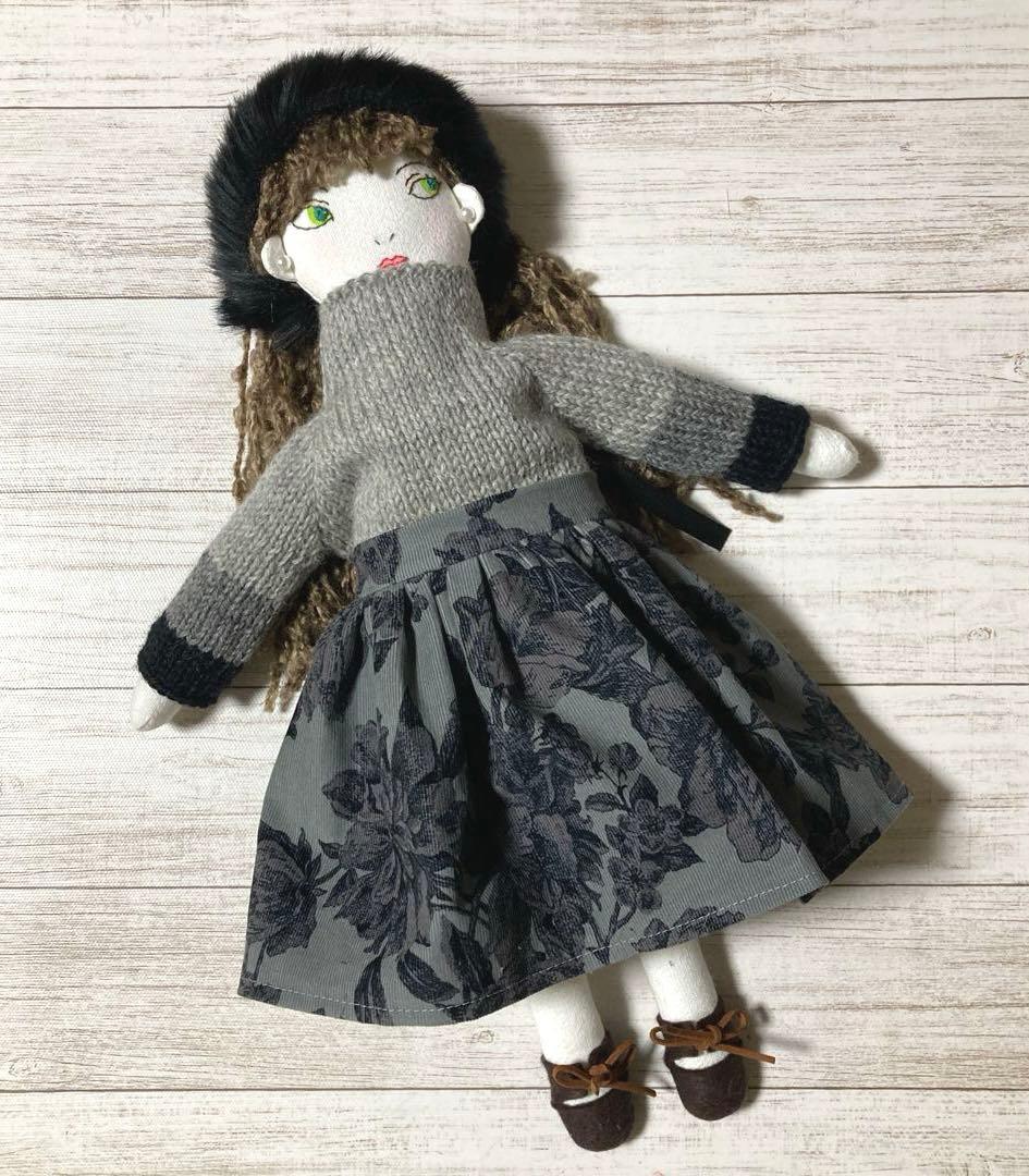 ハンドメイド着せ替え人形　ケープさん