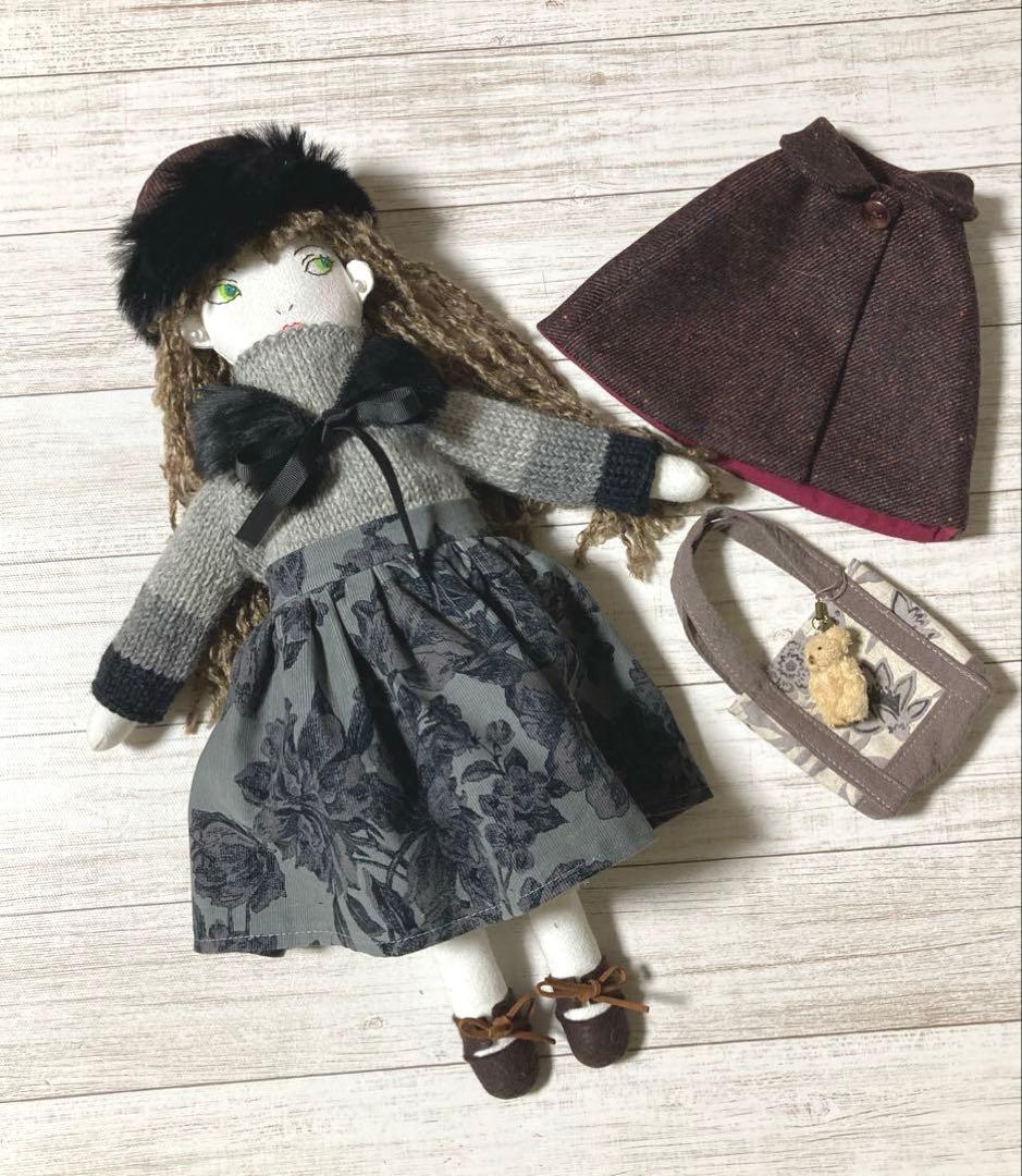 ハンドメイド着せ替え人形　ケープさん
