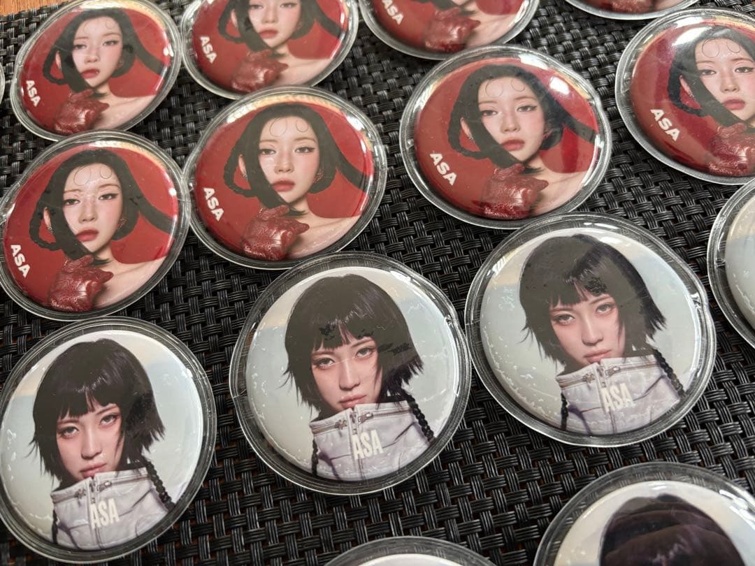 【公式品】BABYMONSTER グッズ 痛バック アサ　缶バッジまとめ売り