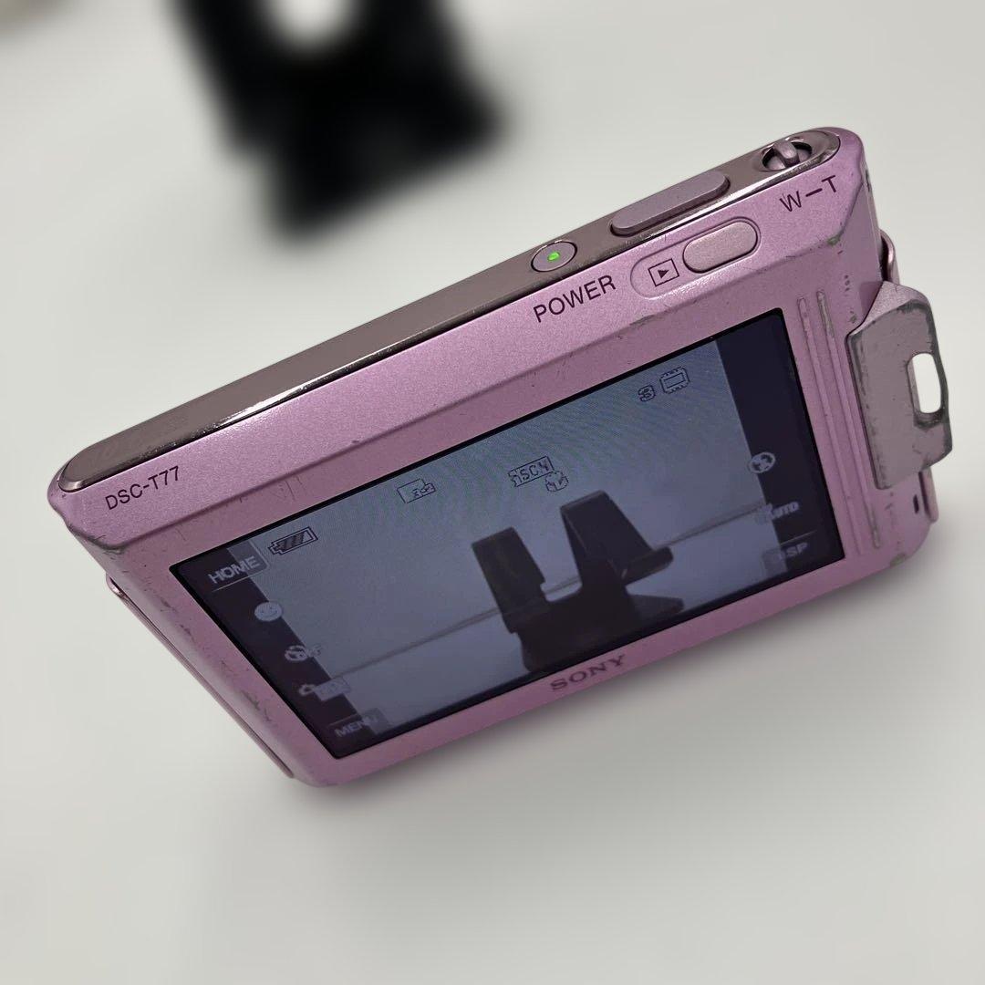 SONY Cyber-shot DSC-T77 ピンク