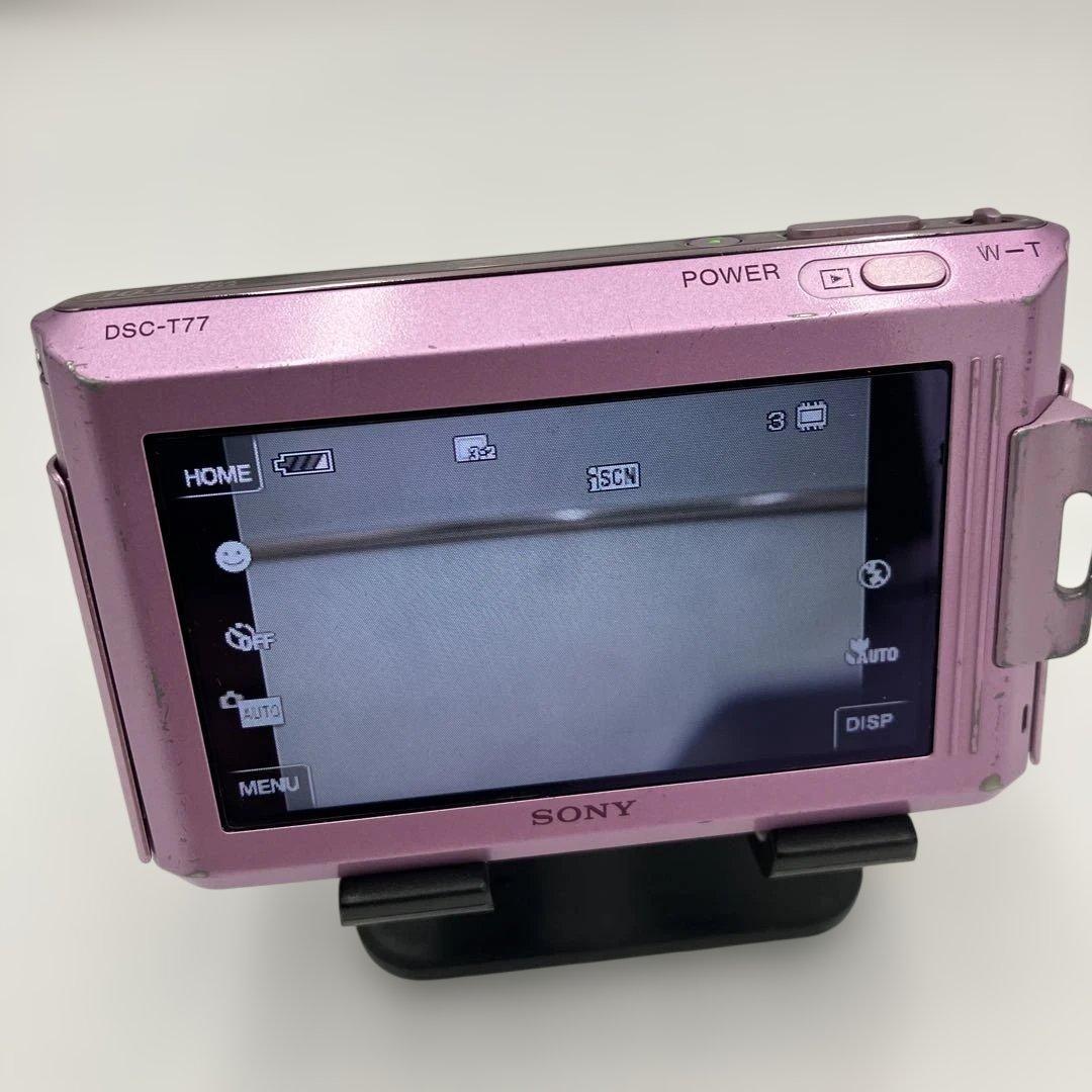 SONY Cyber-shot DSC-T77 ピンク