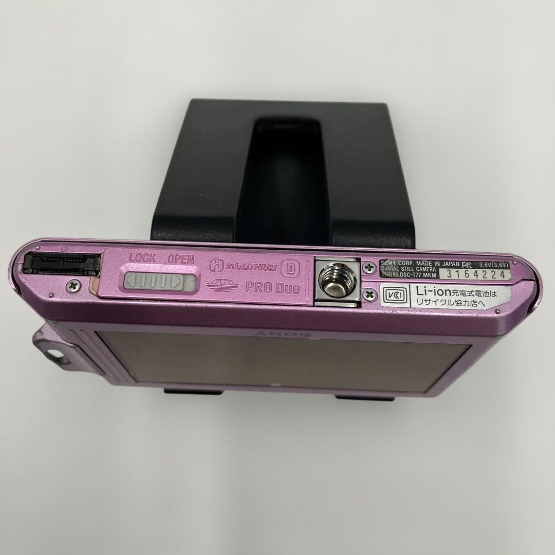 SONY Cyber-shot DSC-T77 ピンク