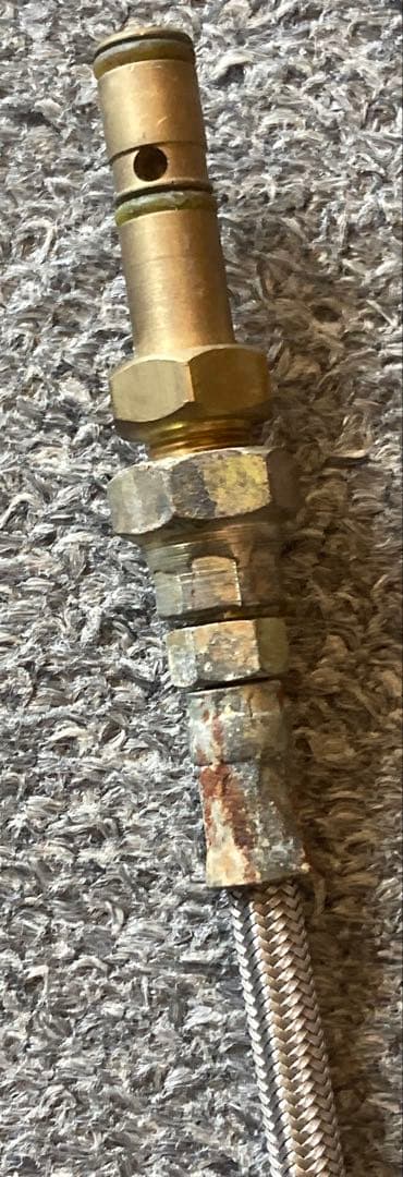 ジャンク品 ボンベアダプター