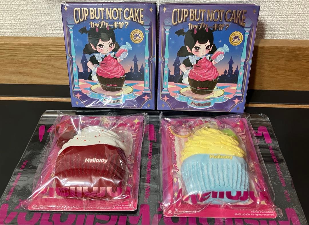 メロジョイ　カップケーキか？　レモンアイスパレース　レッドベルベットの雨　未開封