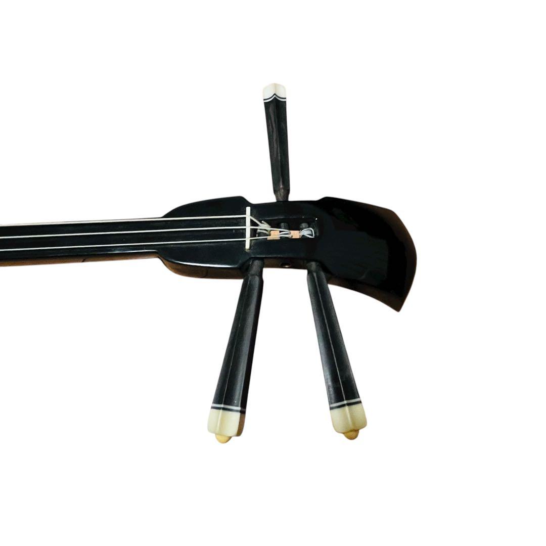 ジャンク　三線 本蛇皮 ソフトケース付き　破れあり 沖縄　修理・部品取りに