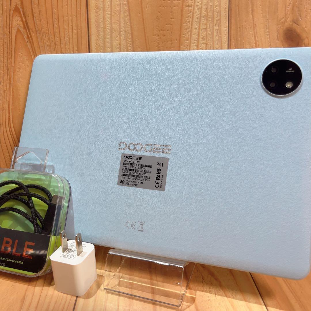 SIMフリー 本体 DOOGEE T10W 128 GB 039G2 ブルー