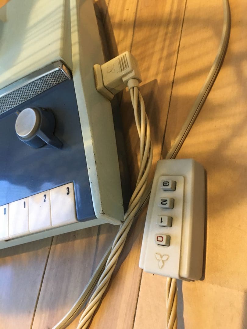 三菱　扇風機　R30-V レトロ　リモコン付き