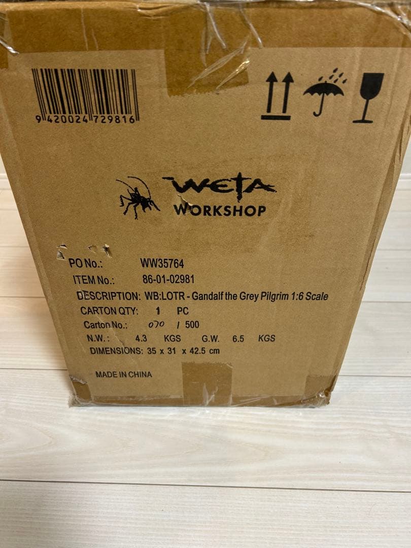 ウェタ 灰色のガンダルフ 1/6スタチュー