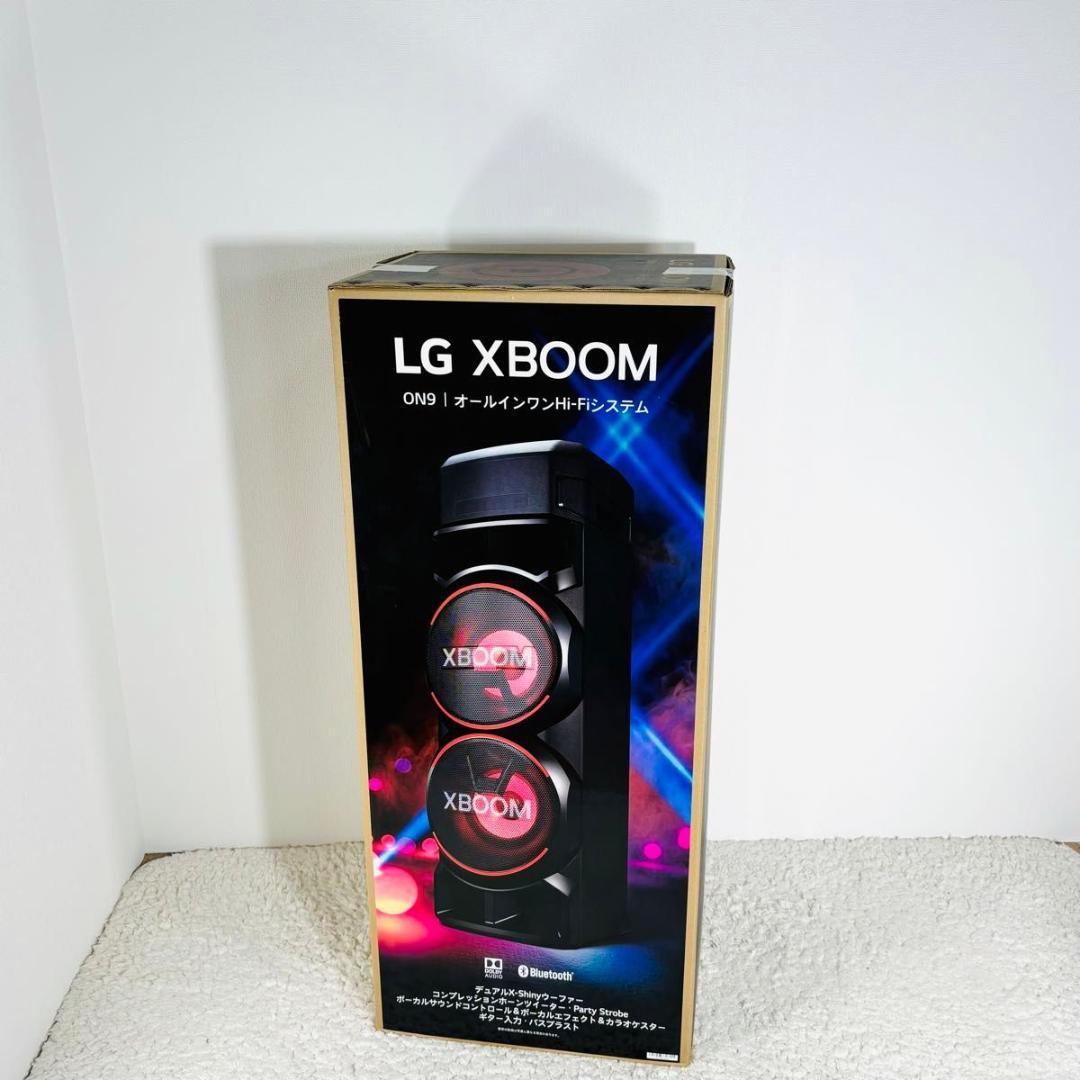 LG エルジー Xブーム ON9 新品 スピーカー マルチカラー照明 ウーファー