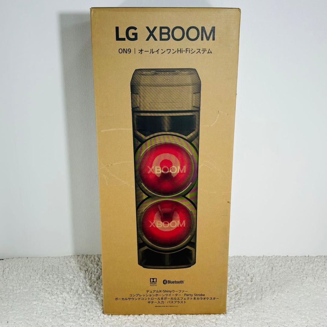LG エルジー Xブーム ON9 新品 スピーカー マルチカラー照明 ウーファー