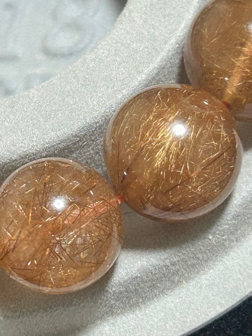 高品質天然石ブレスレット　コッパールチルブレスレット