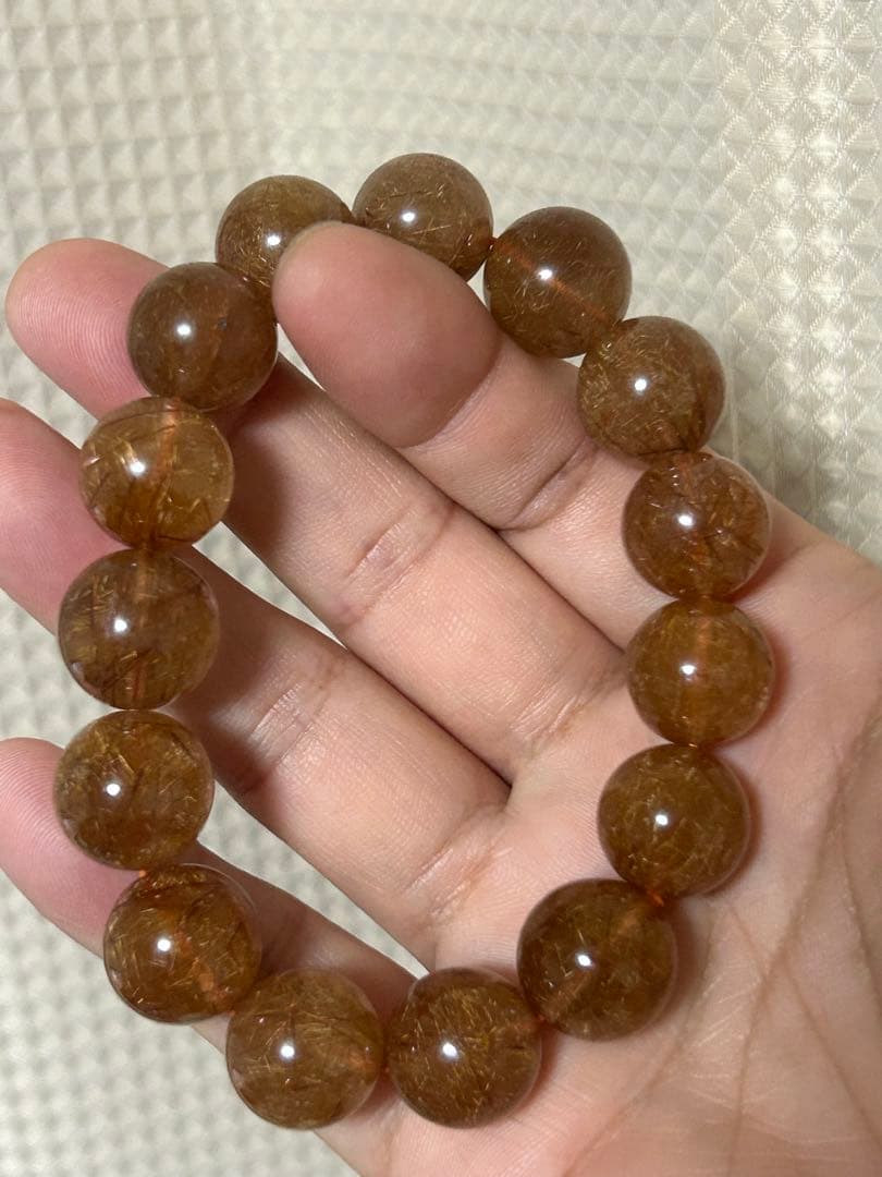 高品質天然石ブレスレット　コッパールチルブレスレット