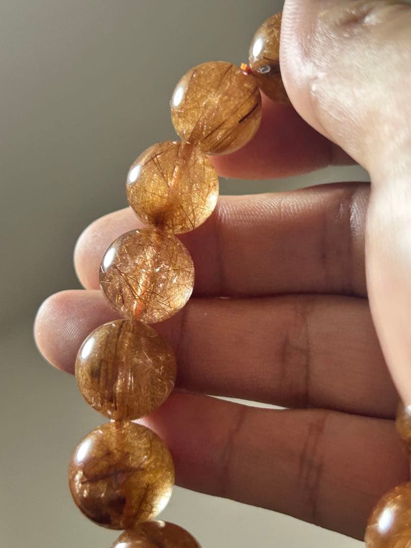 高品質天然石ブレスレット　コッパールチルブレスレット