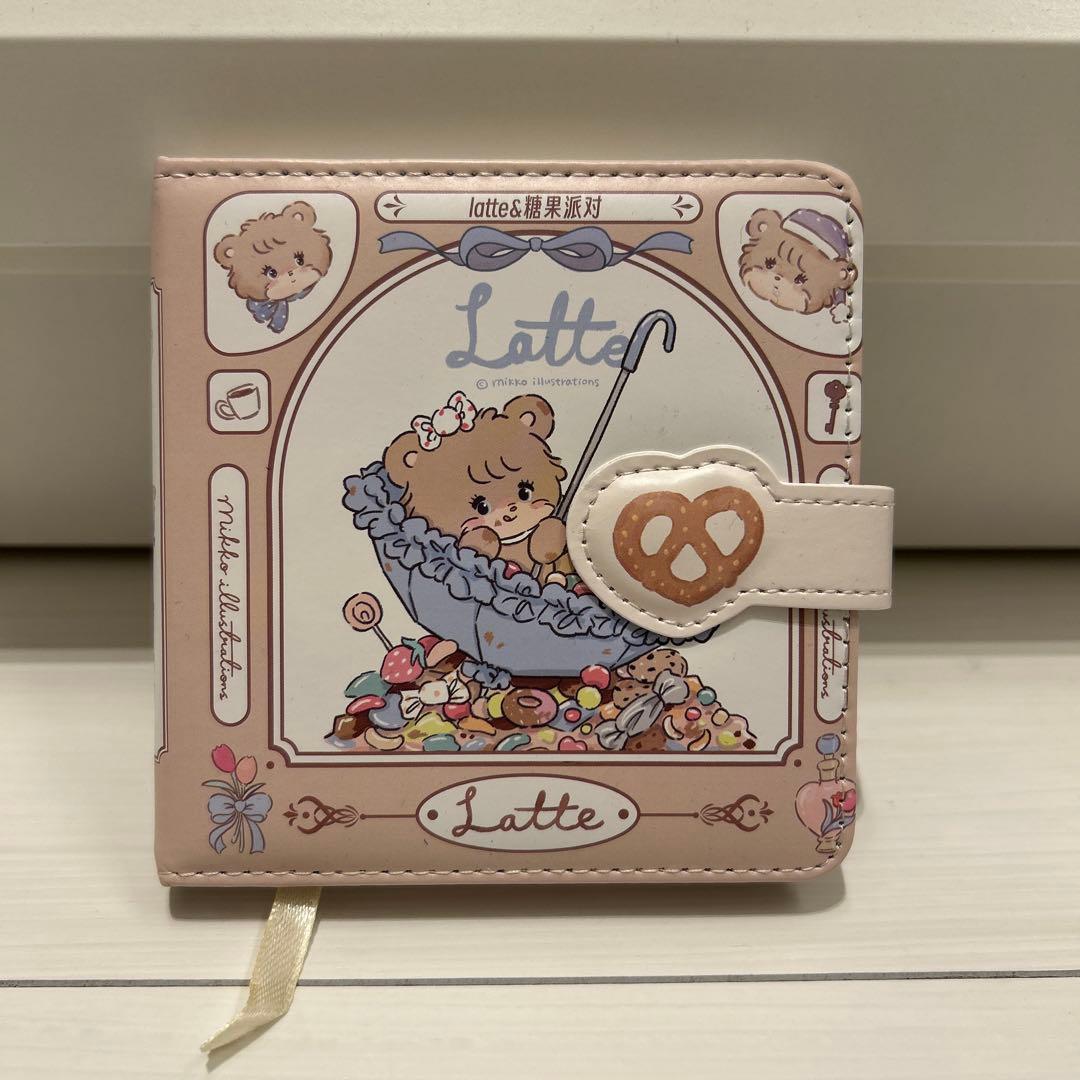 【日本未発売！希少！新品】　mikko ミッコ ノート　メモ帳　ラテ　くま