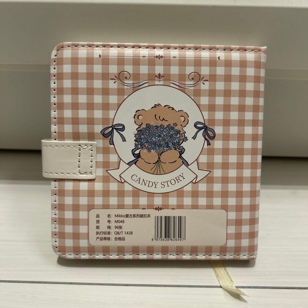 【日本未発売！希少！新品】　mikko ミッコ ノート　メモ帳　ラテ　くま