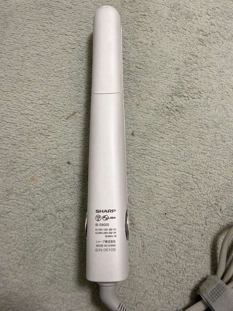 シャープ SHARP IB-S8000-W ストレートアイロン