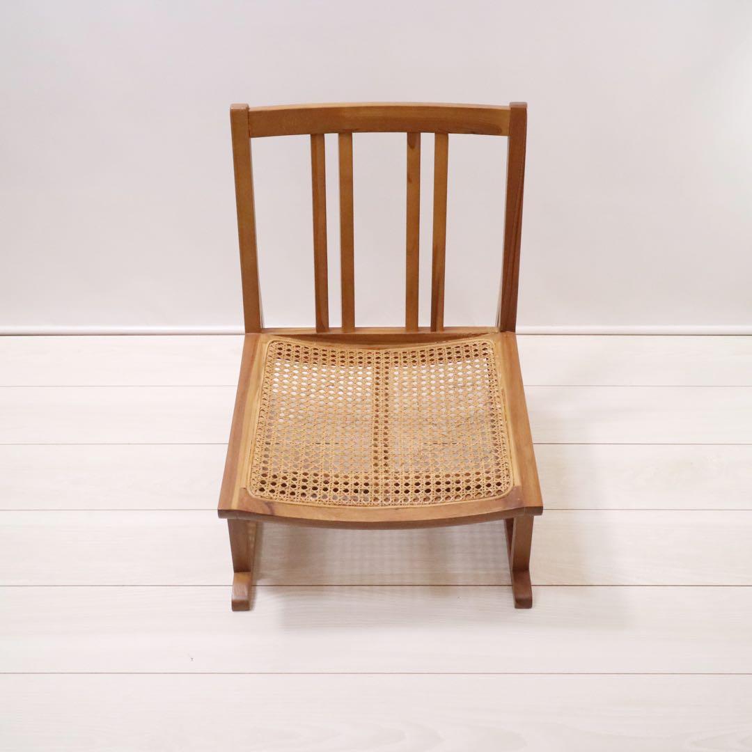 AZUMAYA BELOR 座椅子 ラタン フロアチェア 籐 北欧 モダン 1脚