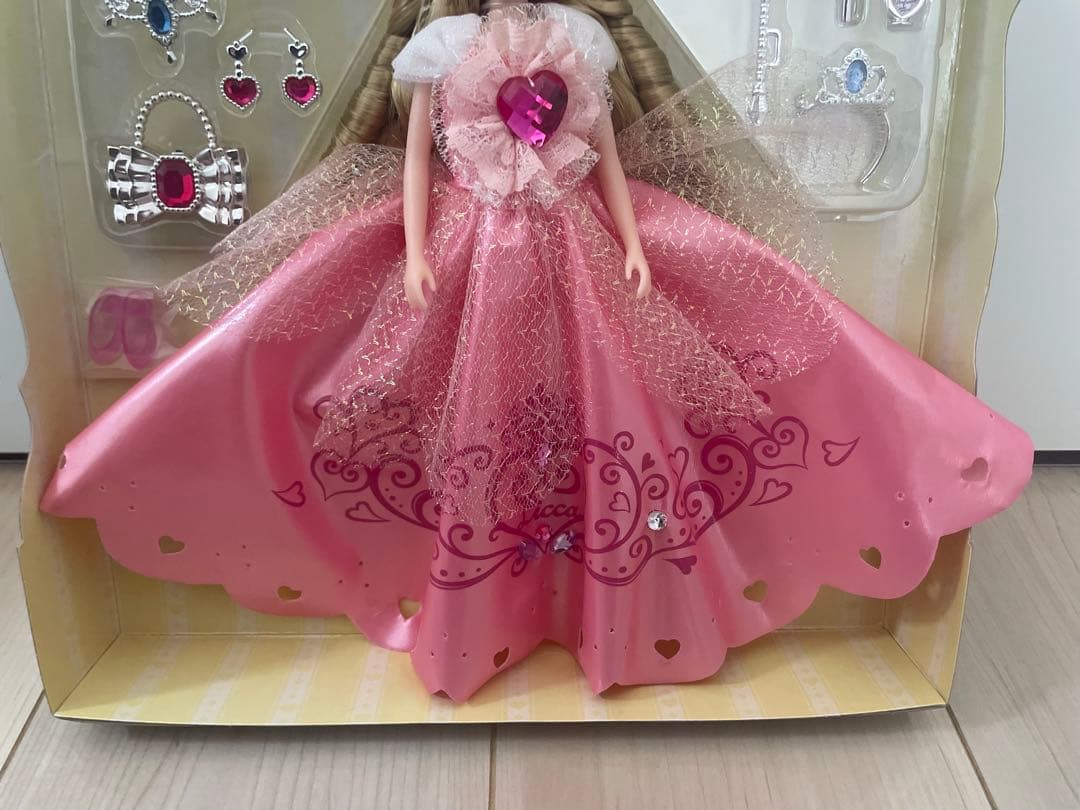 【激レア・廃盤品】リカちゃん ゆめみるお姫さま ピンクジュエリーリカちゃん