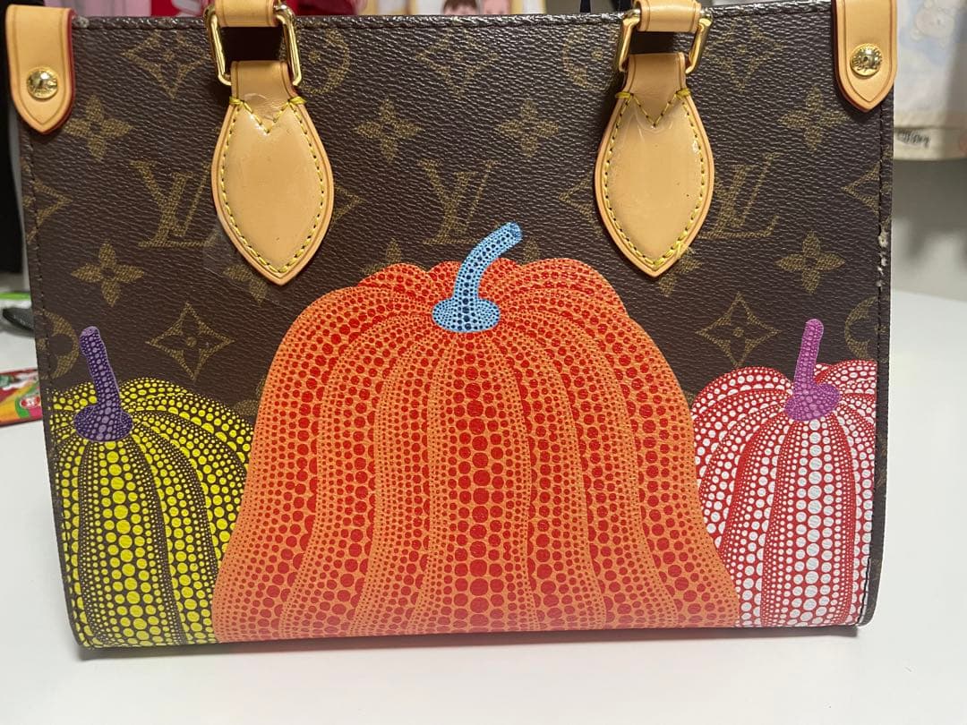 Louis Vuitton カボチャデザイン ボストンバッグ