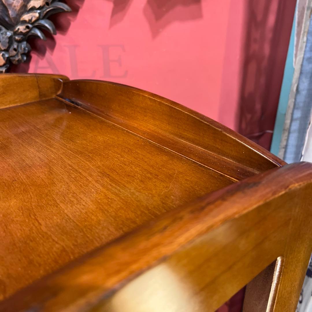 オールド　カリモク　クラシック　木製ラック