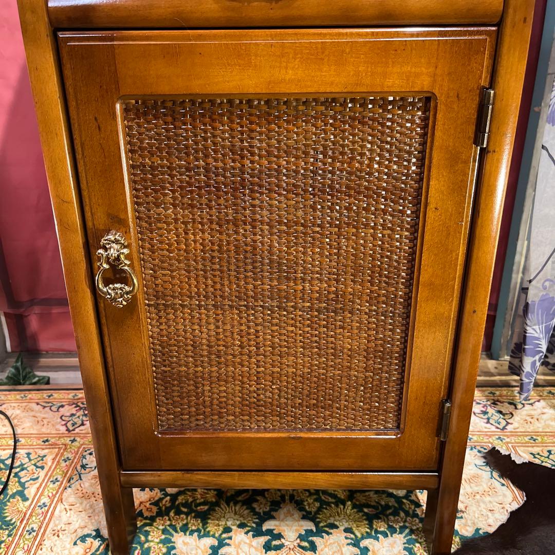 オールド　カリモク　クラシック　木製ラック