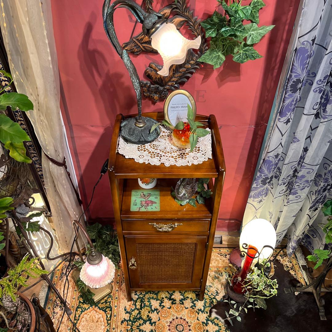 オールド　カリモク　クラシック　木製ラック