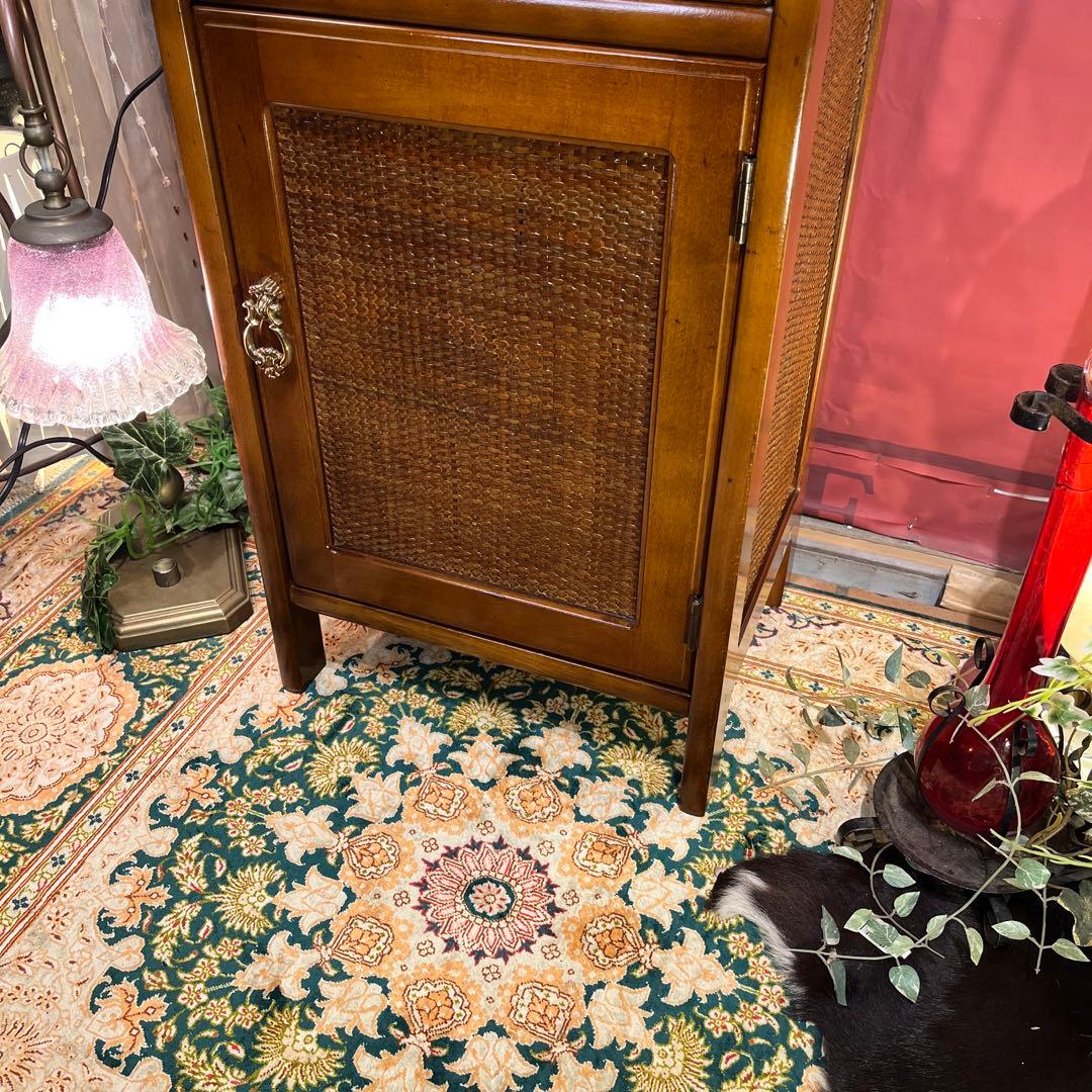 オールド　カリモク　クラシック　木製ラック