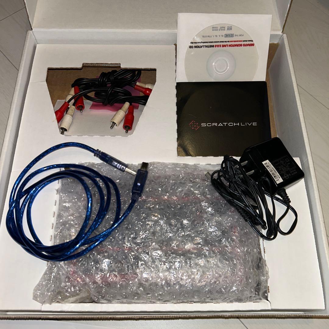SCRATCH LIVE RANE SL3 インターフェイス セット