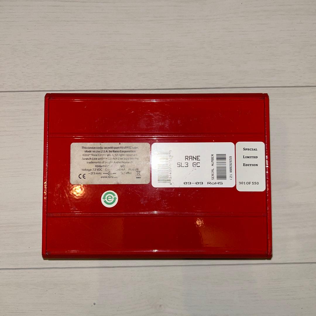 SCRATCH LIVE RANE SL3 インターフェイス セット