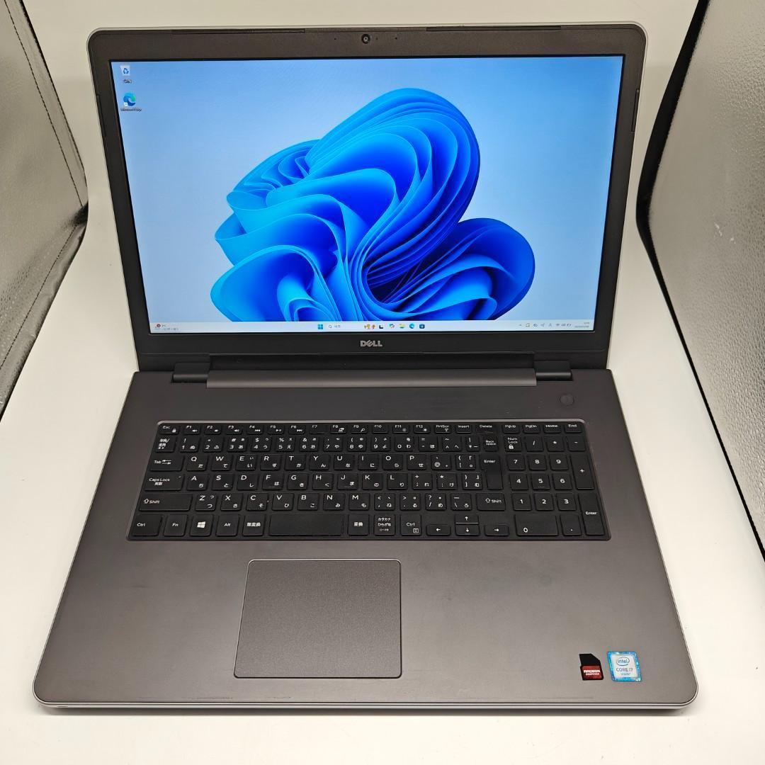 【DELL】爆速i7 SSD500GB 16GB 17.3インチ 大型ノートPC