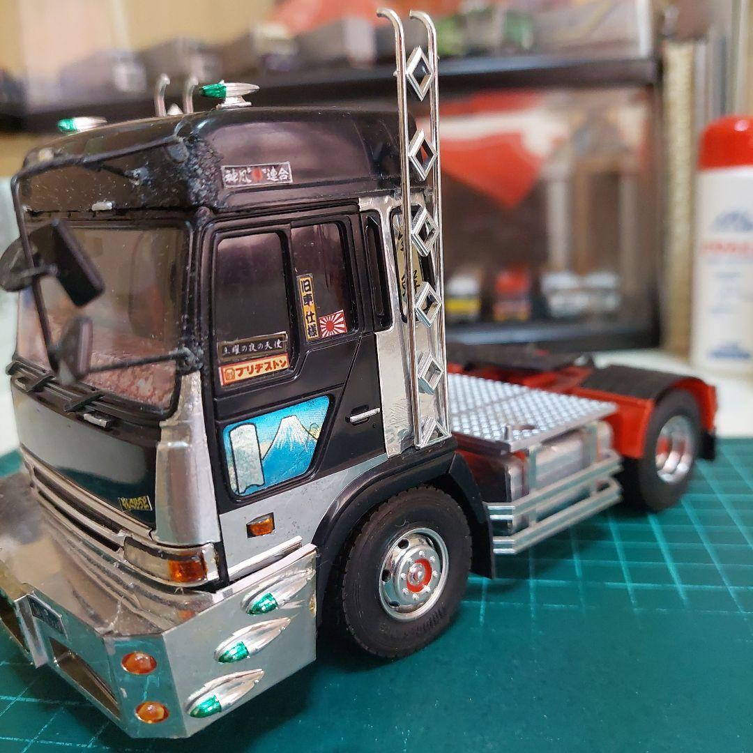 ＃デコトラ/日野PROFIAテラビィ/1/32 Sトラクタヘッド・キズ・汚れ有！