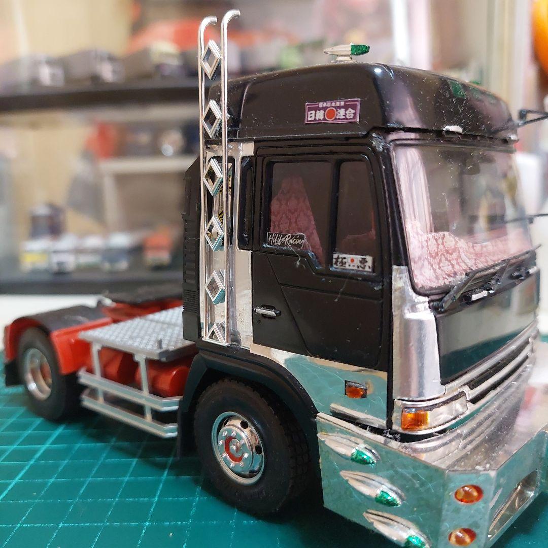 ＃デコトラ/日野PROFIAテラビィ/1/32 Sトラクタヘッド・キズ・汚れ有！