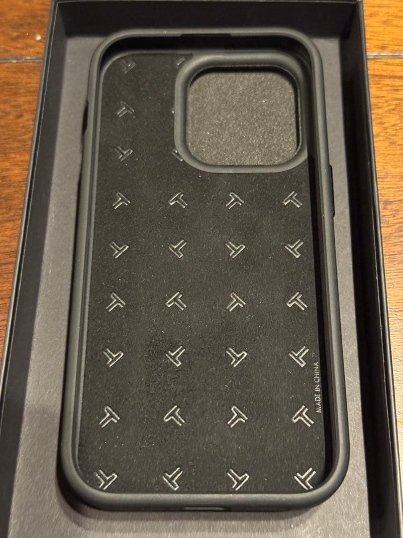 新品未使用 TUMI ブラック iPhone15 Pro ケース