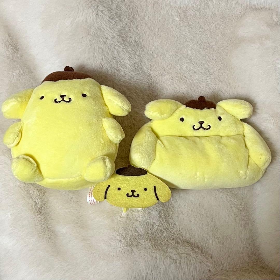 ポムポムプリン ジオラマ風ぬいぐるみ セット