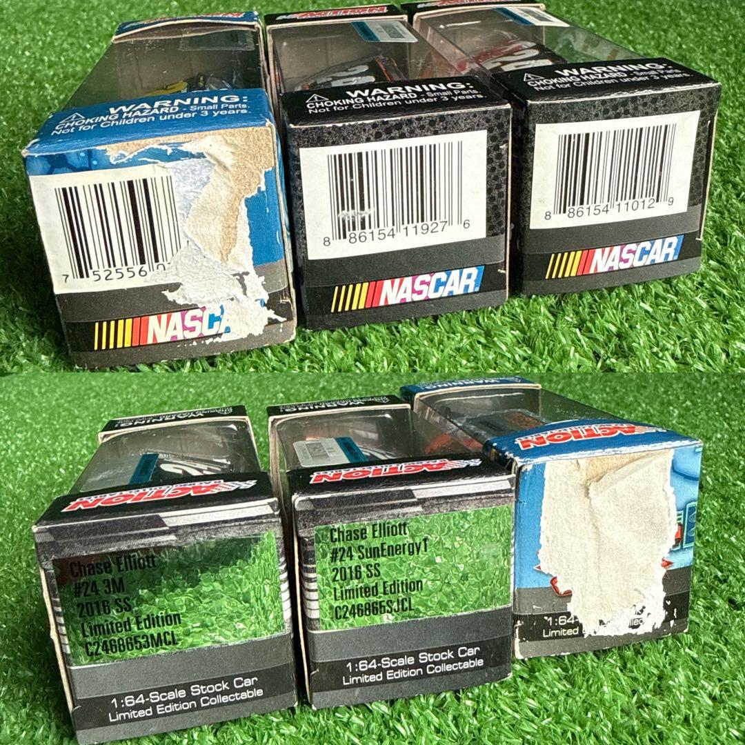 a230-9】ナスカー チェイス・エリオット/ジェフ・ゴードン #24 計3台