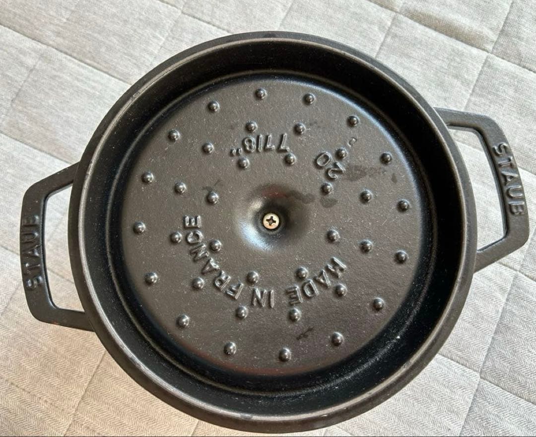 【本日限定価格】STAUB (ストウブ)ピコココットラウンド20cm(黒)