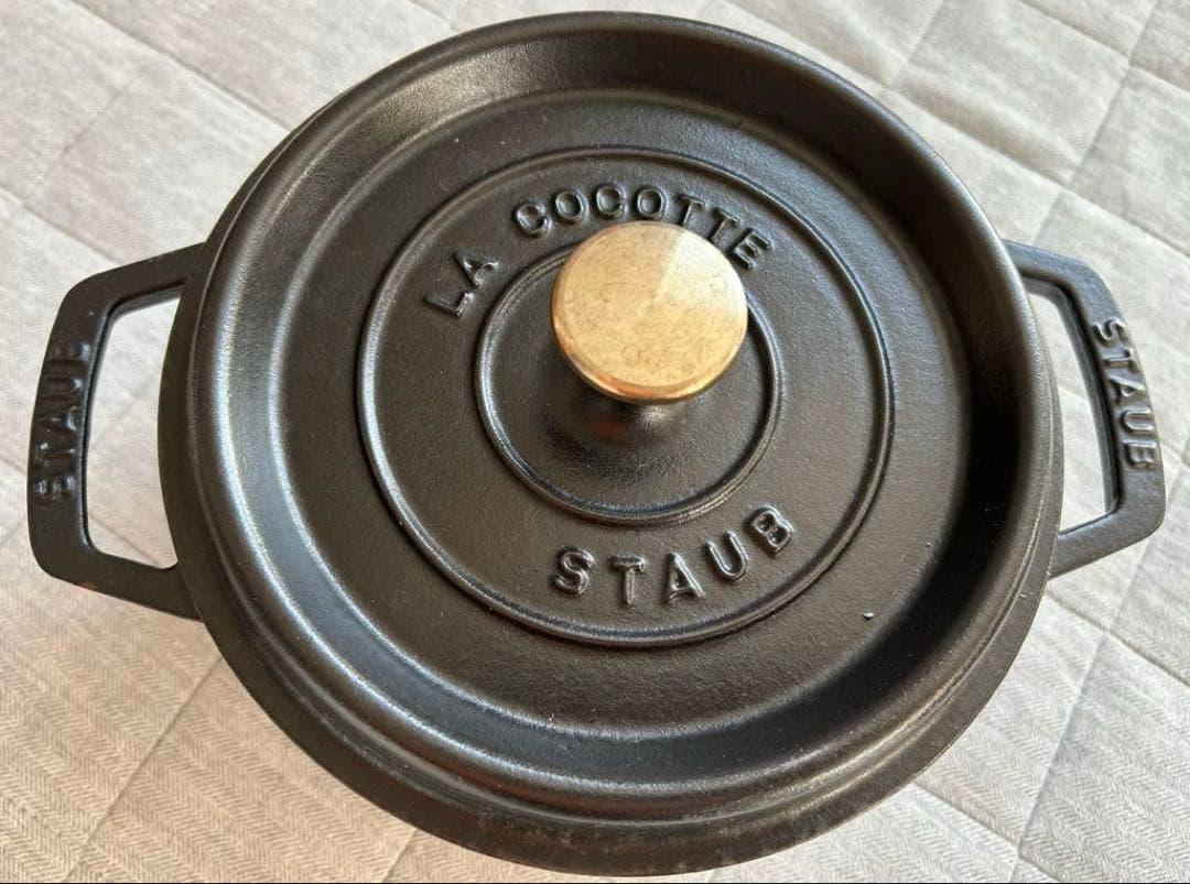 【本日限定価格】STAUB (ストウブ)ピコココットラウンド20cm(黒)