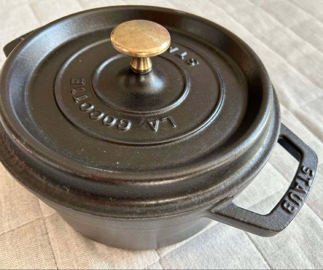【本日限定価格】STAUB (ストウブ)ピコココットラウンド20cm(黒)