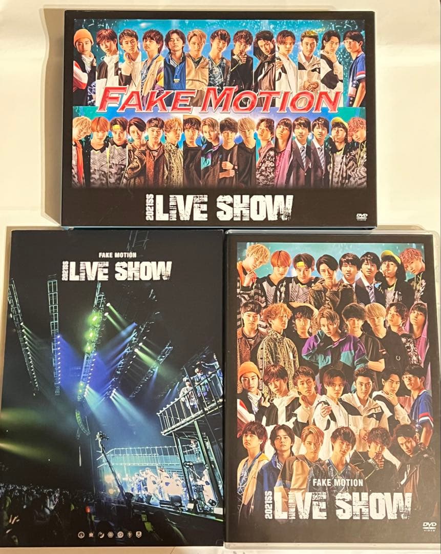 ⭐️迅速発送・再生確認済⭐️フェイクモーション Blu-ray・DVD3点セット