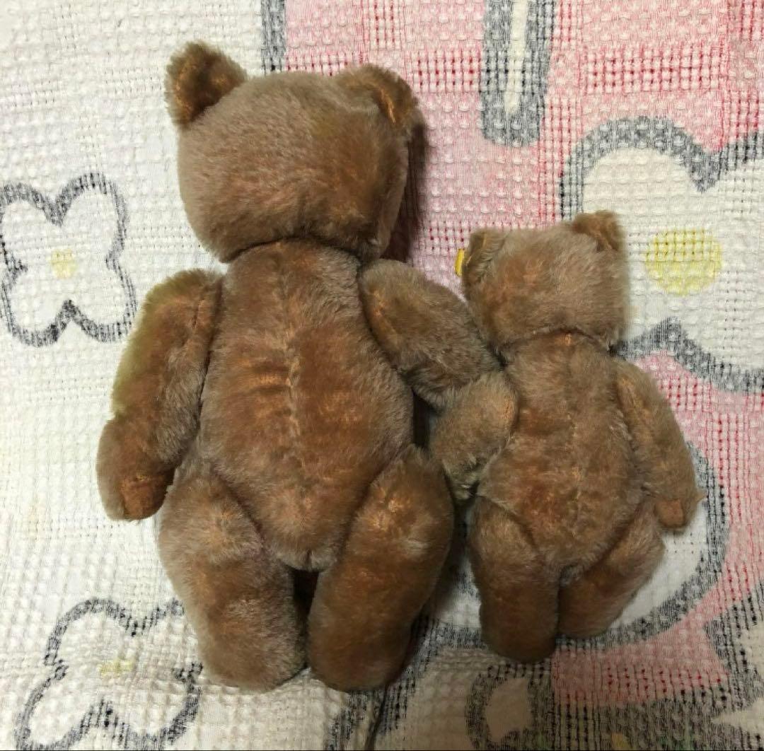 シュタイフ　アンティークベア　テディベア　2体セット　中古品