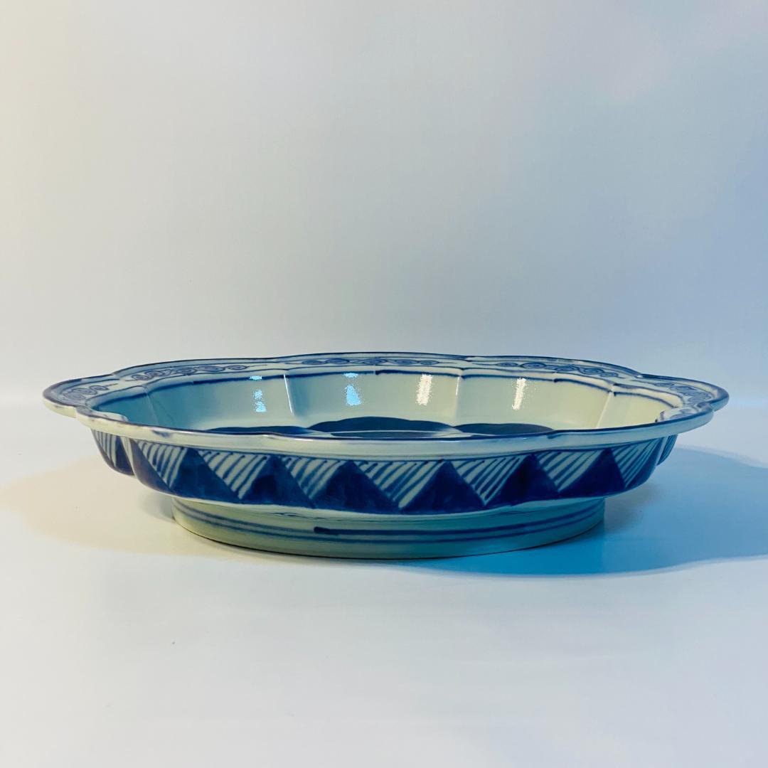 有田焼 福泉 大皿 1客 丸皿 食器 和柄 浅皿 送料込み